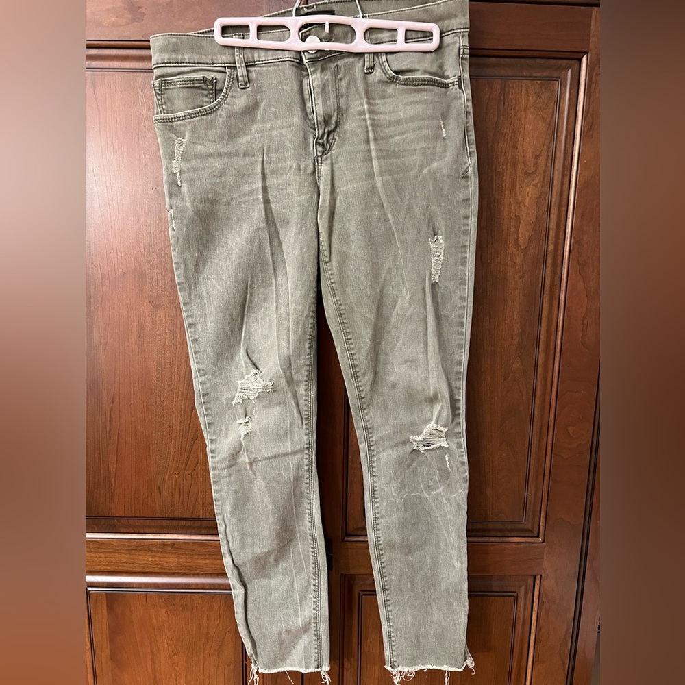 EXPRESS mid rise ankle leggings